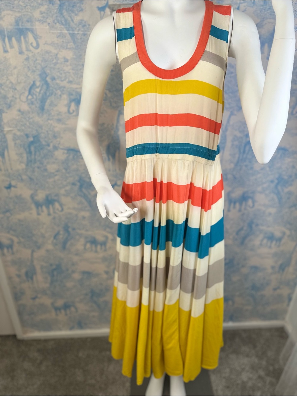 Marc by Marc Jacobs Simone multicolor stripe dress | perfect for France or Italy - Picture 2 of 11